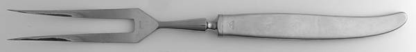 Laurel (Older, Germany, Stainless) Large Stainless-Prong Roast Carving Fork