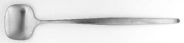 Laurel (Older, Germany, Stainless) Oversize Solid Salad Serving Spoon