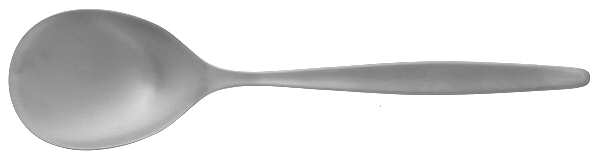 Laurel (Older, Germany, Stainless) Solid Salad Serving Spoon