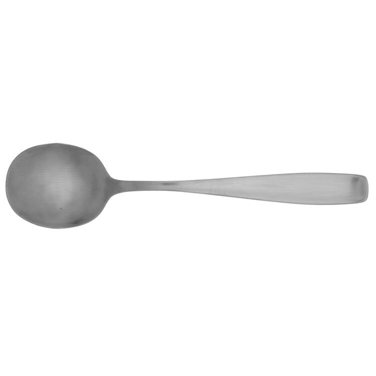 Line (Older, Germany, Stainless) Round Bowl Soup Spoon (Cream Soup) HC