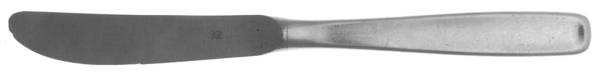 Line (Older, Germany, Stainless) Dessert Knife with Stainless Blade