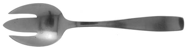 Line (Older, Germany, Stainless) Pierced Tablespoon (Serving Spoon)