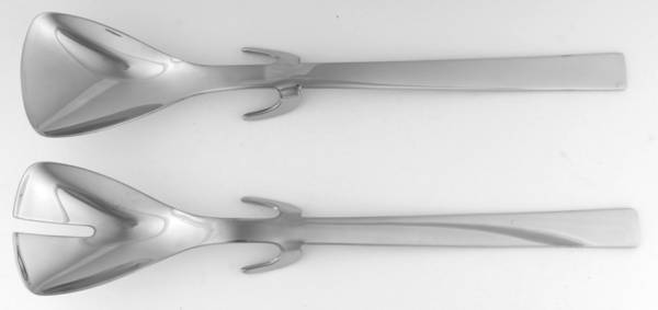 Manaos-Bistro (Stainless) (2 Pc) Solid Salad Set