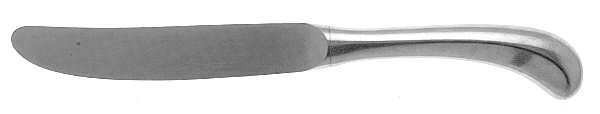 Marlow (Stainless, Older, Germany) Modern Hollow Pistol Knife