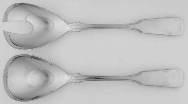 Marburg (Stainless) (2 Pc) Solid Salad Set
