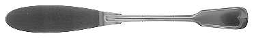 Murray Hill (Older, Germany, Satin) Flat Handle Butter Spreader