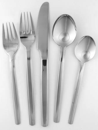 New York (Stainless) 5 Piece Place Set