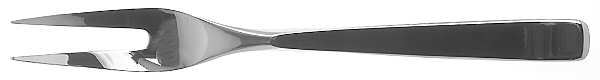 Nortica II (Stainless) Small 2-Tine Cold Meat Serving Fork