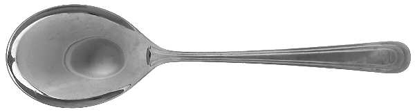 Palatine (Stainless) Solid Salad Serving Spoon