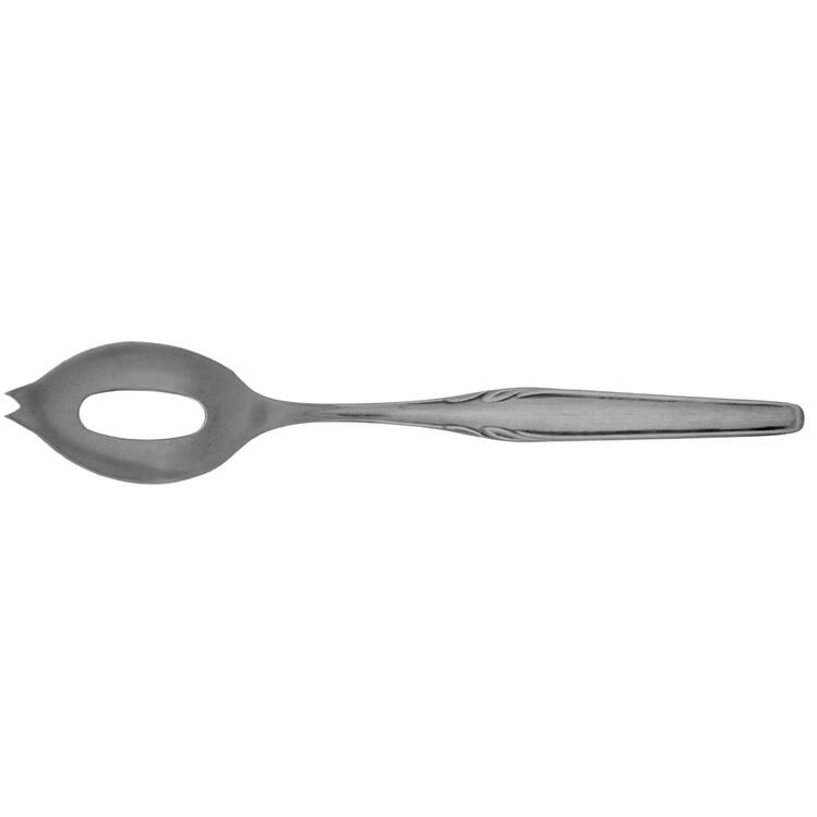 Paris (Silverplate) Olive Spoon Short with Pierced Bowl HC