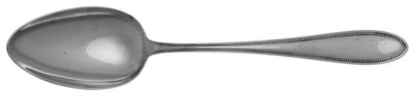 Pearl (Silverplate) Solid Serving Spoon