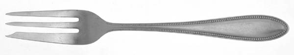 Pearl (Silverplate) Pastry Fork