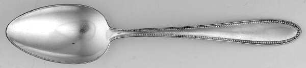 Pearl (Silverplate) Place/Oval Soup Spoon
