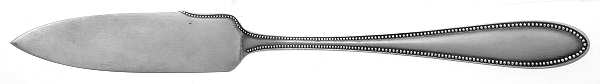 Pearl (Silverplate) Flat Handle Master Butter Knife
