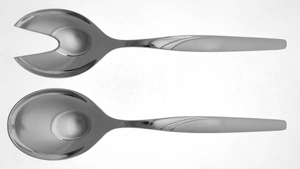 Pico (Stainless) (2 Pc) Solid Salad Set