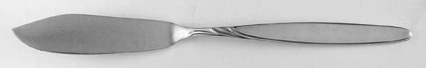 Rom (Silverplate) Flat Handle Master Butter Knife