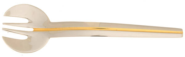 Rue Royale-Gold (Stainless) Large Solid Tined Sardine Serving Fork