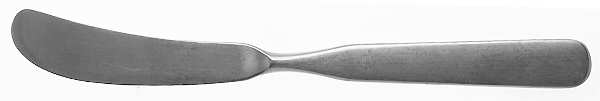 Salzburg (Stainless, Japan) Flat Handle Butter Spreader