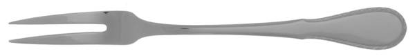 Serena (Stainless, Rope Edge) Small Solid Cold Meat Serving Fork