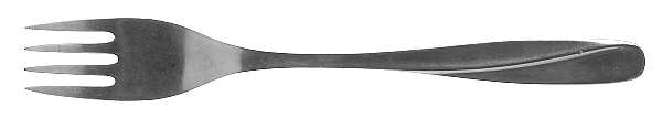 Serena (Stainless, Wave Design) Individual Salad Fork