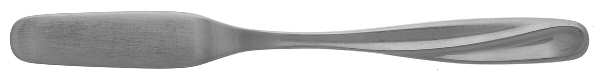 Serena (Stainless, Wave Design) Flat Handle Master Butter Knife