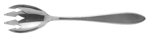 Shadowpoint (Stainless) Solid Salad Serving Fork