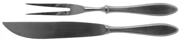 Shadowpoint (Stainless) Small Stainless Blade 2-Piece Steak Carving Set