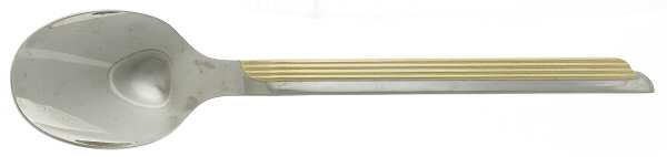 Stratos Gold (Stainless, Gold Accent) Teaspoon