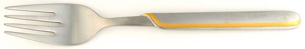 Stylar Gold (Stainless, Gold Accent) Individual Salad Fork