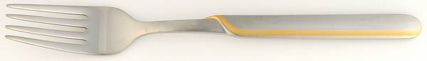 Stylar Gold (Stainless, Gold Accent) by WMF Flatware
