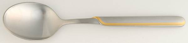 Stylar Gold (Stainless, Gold Accent) Teaspoon