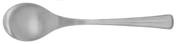 Stuart (Stainless, Flat-Round Tip) Place/Oval Soup Spoon