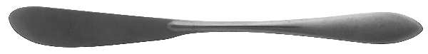 Stuart (Stainless, Pointed Tip) Flat Handle Butter Spreader