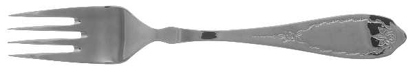 Summer Rose (Stainless) Individual Salad Fork