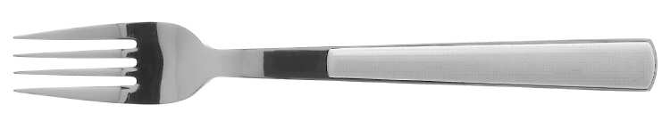 Torino-White (Stainless, White Handle) Fork