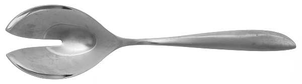 Wave (Stainless) Solid Salad Serving Fork