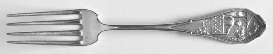 Celestial (Sterling, 1870) Solid Youth Tea Fork