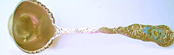 Daisy No. 7 (Sterling, 1880) Solid Gravy Ladle