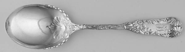Daisy No. 7 (Sterling, 1880) Large Jelly Spoon