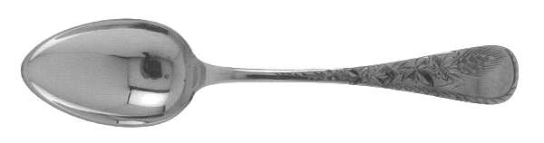 Engraved No 1 (Sterling, 1890) Teaspoon
