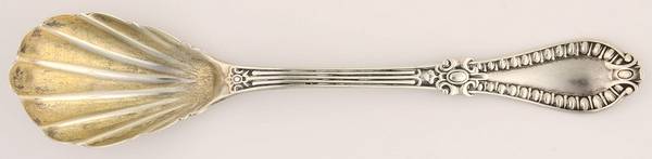 Gadroon (Sterling, 1860) Sugar Shell Spoon