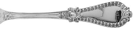 Gadroon (Sterling, 1860) by Wood &amp; Hughes