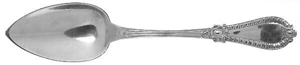 Gadroon (Sterling, 1860) Tablespoon (Serving Spoon)