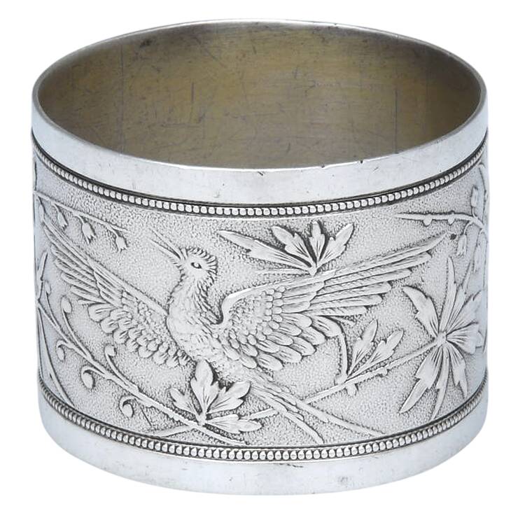 Japanese (Sterling, 1870) Napkin Ring