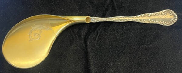 Louis XV (Sterling, 1880) Solid Fried Oyster Server