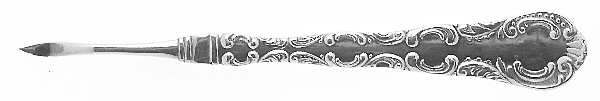 Louis XV (Sterling, 1880) Solid Nut Pick