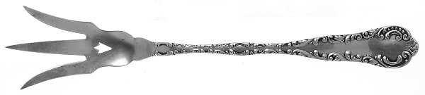 Louis XV (Sterling, 1880) Large Lettuce Serving Fork