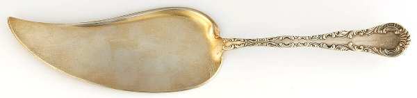 Louis XV (Sterling, 1880) Large Solid Fish Serving Knife
