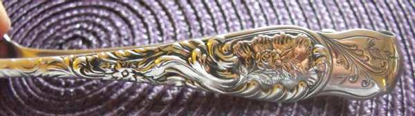 Louvre (Sterling, 1885) Small Sugar Tongs