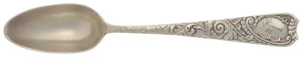 Luxembourg (Sterling) Orange Spoon